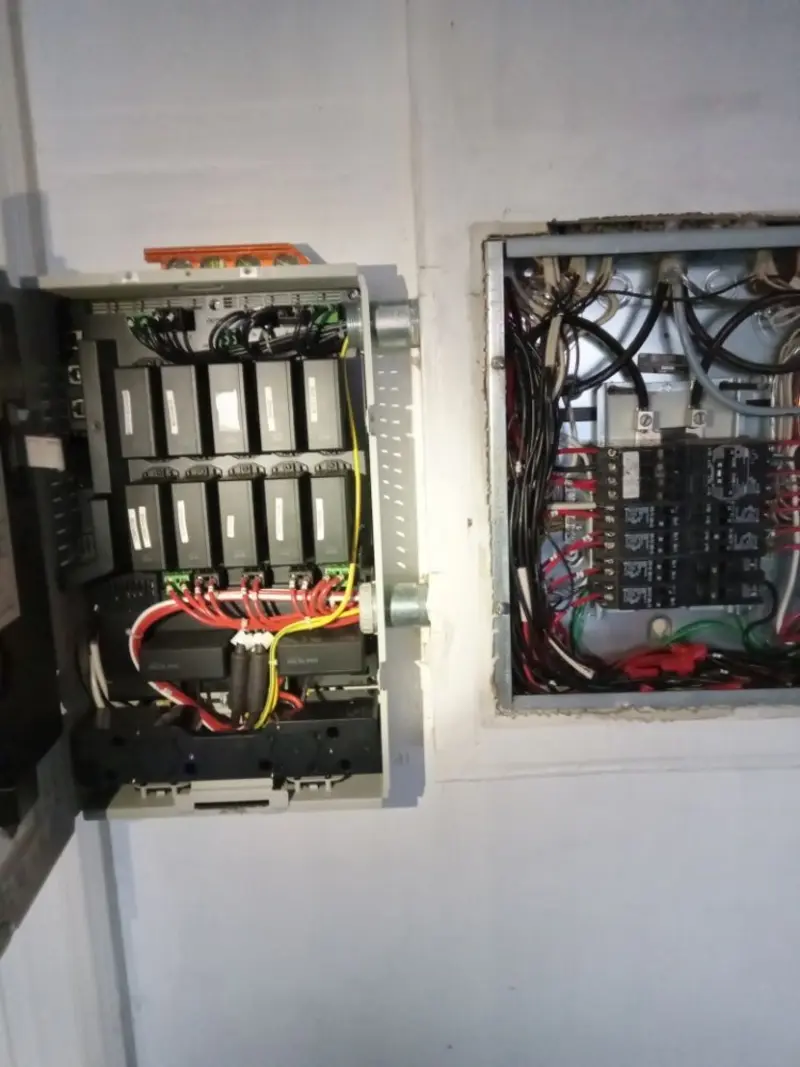 Electrical panel upgrade completed for Indoor Lighting Installation in Eustis